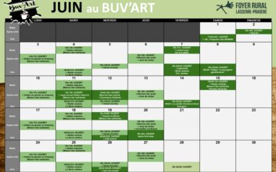 JUIN au BUV’ART