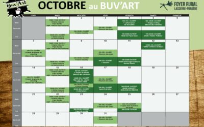 OCTOBRE au BUV’ART